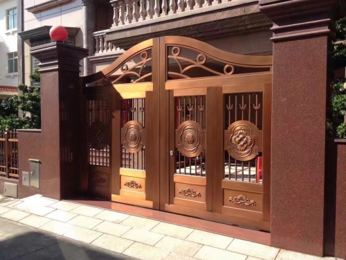 拒絕銅門行業不規范亂象，銅門定制工業化，西安天卓銅門